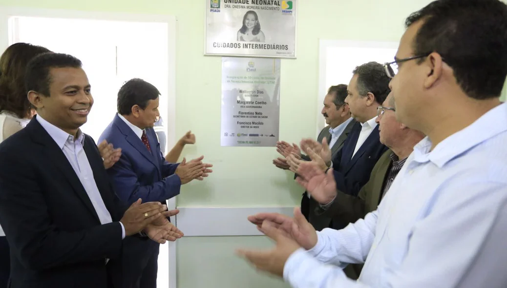 Solenidade de inauguração da UTI neonatal da Maternidade Evangelina Rosa