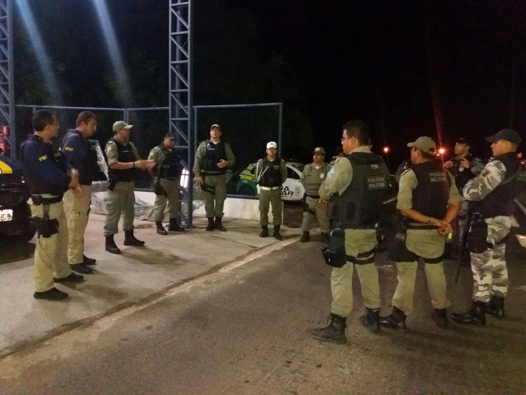 Polícia Militar em parceria com a Polícia Rodoviária Federal