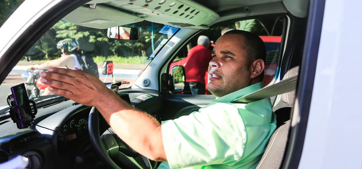 Taxista gostou da nova sinalização 