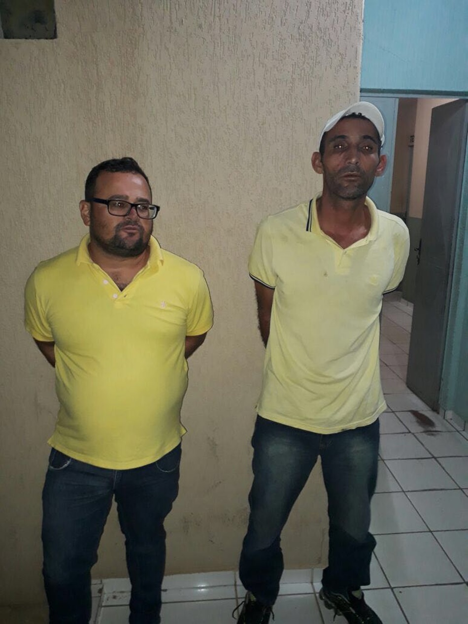 Homens são presos em Paulistana
