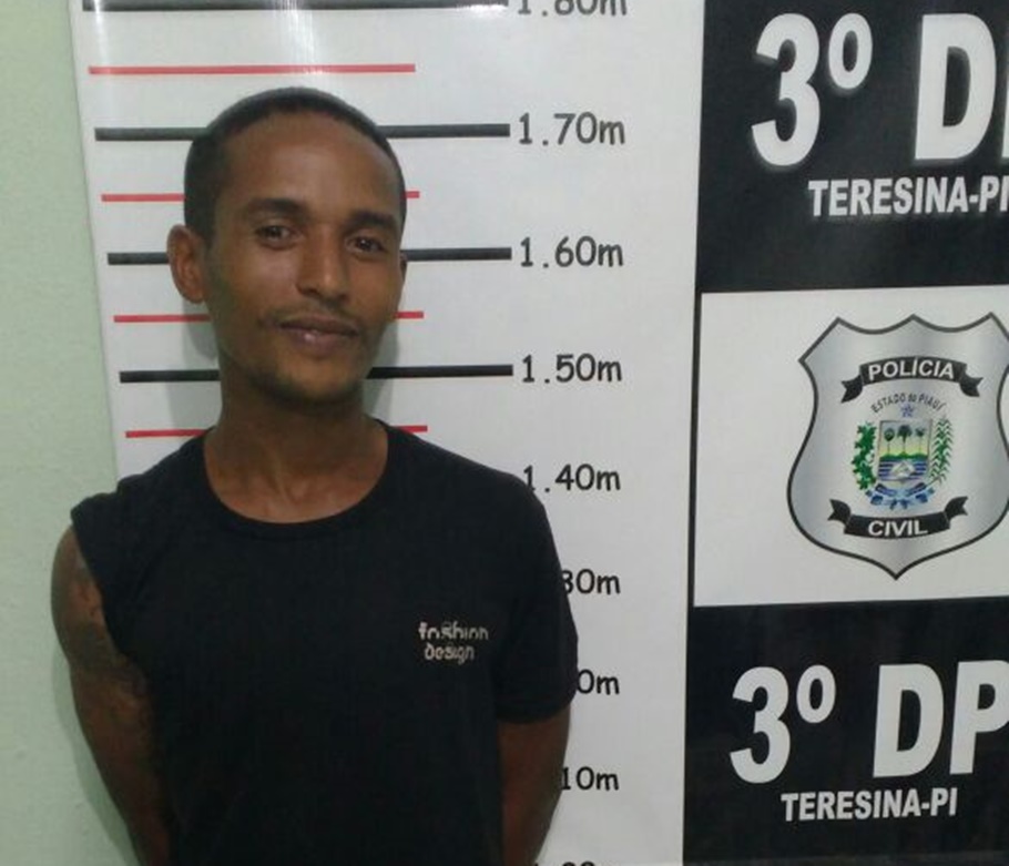 Suspeito preso na Vila Nova Parnaíba em Teresina