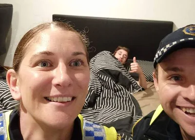 Políciais da Austrália