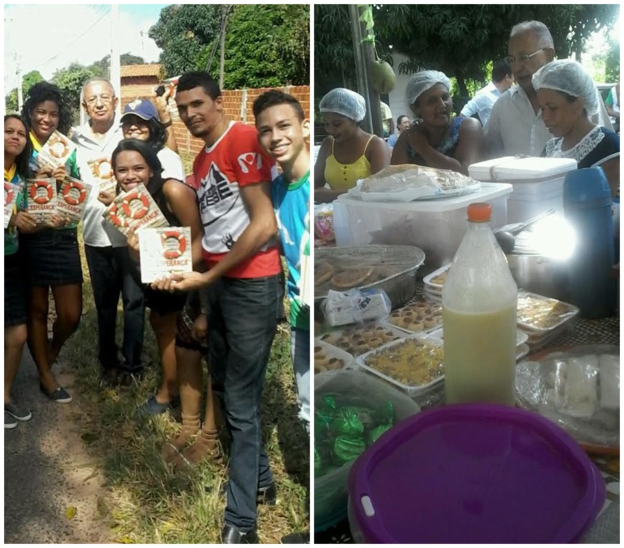 Dr. Pessoa visita feira na Cacimba Velha