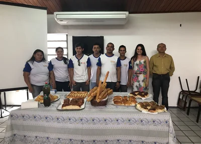 Encerramento do curso de padeiro e confeiteiro