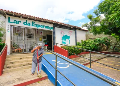 Lar da Esperança, fica localizada no bairro Piçarreira, na Zona Leste de Teresina,