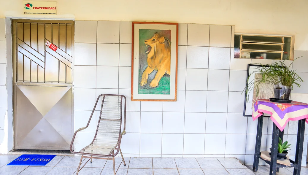 Quadro no Lar da Esperança