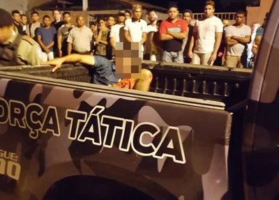 Suspeito preso