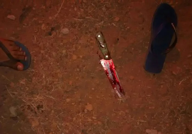 Arma utilizada no crime