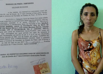 Mulher é presa por participar de homicídio em Parnaíba