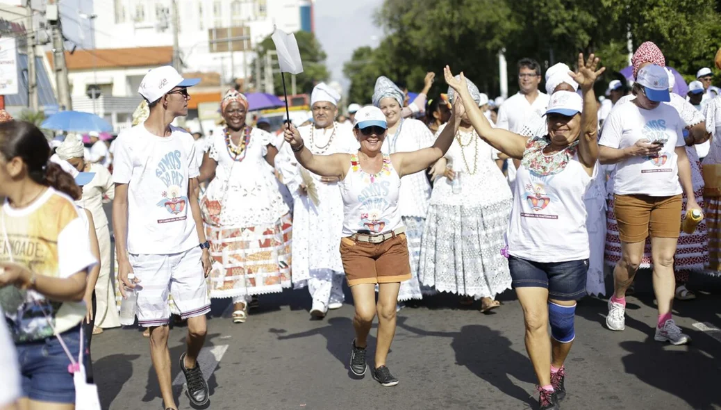Animação foi parte integrante da Caminhada