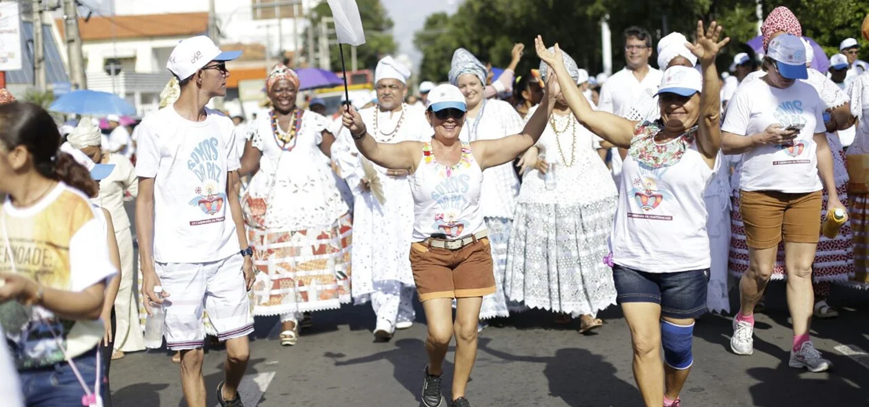 Animação foi parte integrante da Caminhada