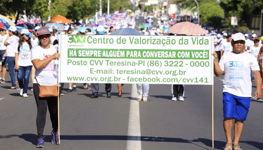 Centro de Valorização da Vida participou da Caminhada da Fraternidade