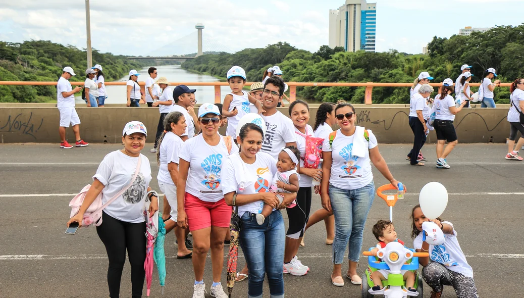 Família na Caminhada da Fraternidade