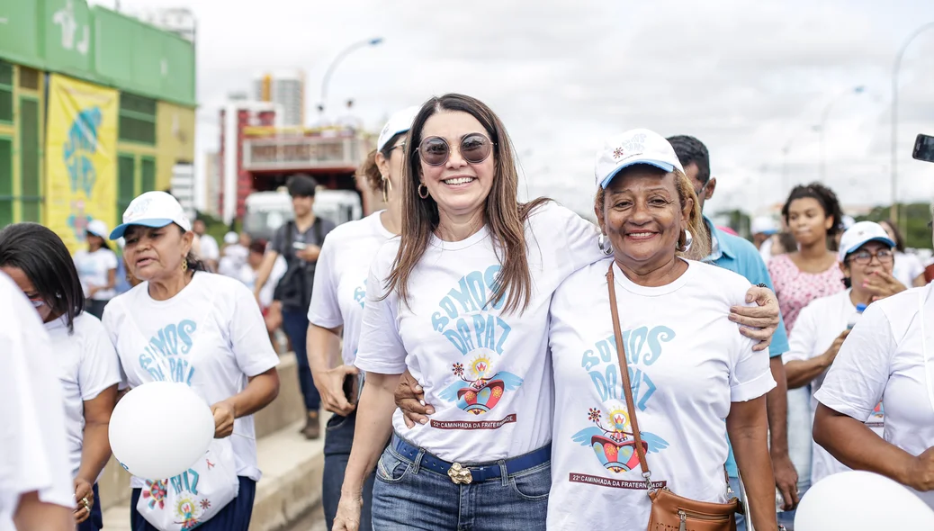Margarete Coelho participa da Caminhada da Fraternidade 