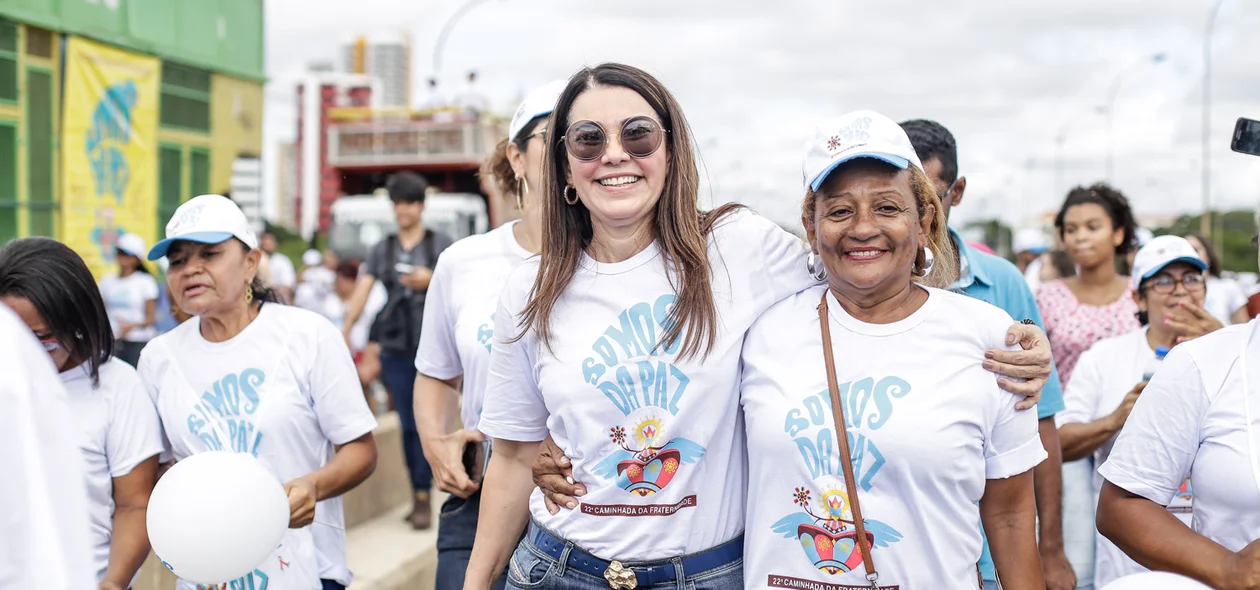 Margarete Coelho participa da Caminhada da Fraternidade 