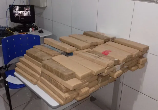 Polícia apreende quase 85 kg de maconha em Gilbués