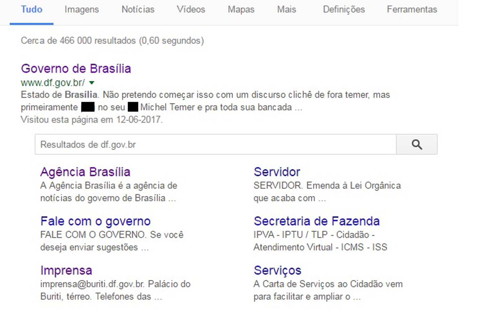 Invasão de sites do governo do DF