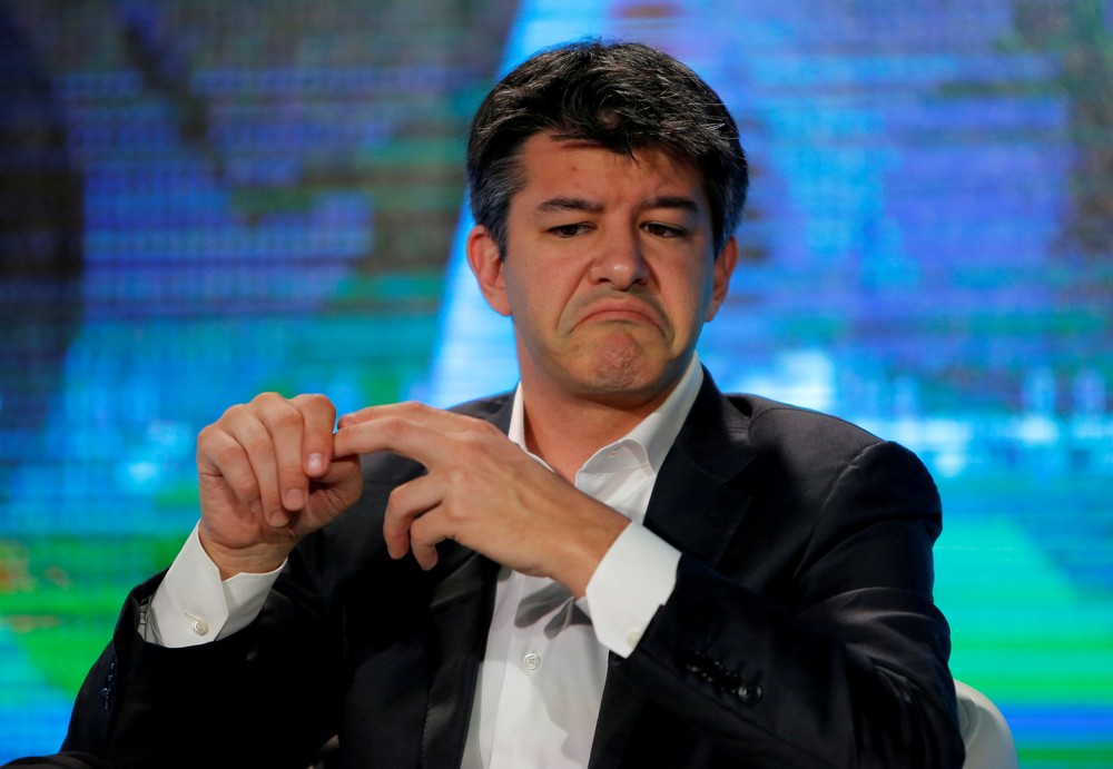 Travis Kalanick, presidente-executivo e fundador da Uber