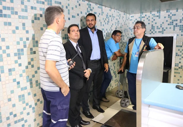 Balanças do aeroporto de Teresina passam por vistoria