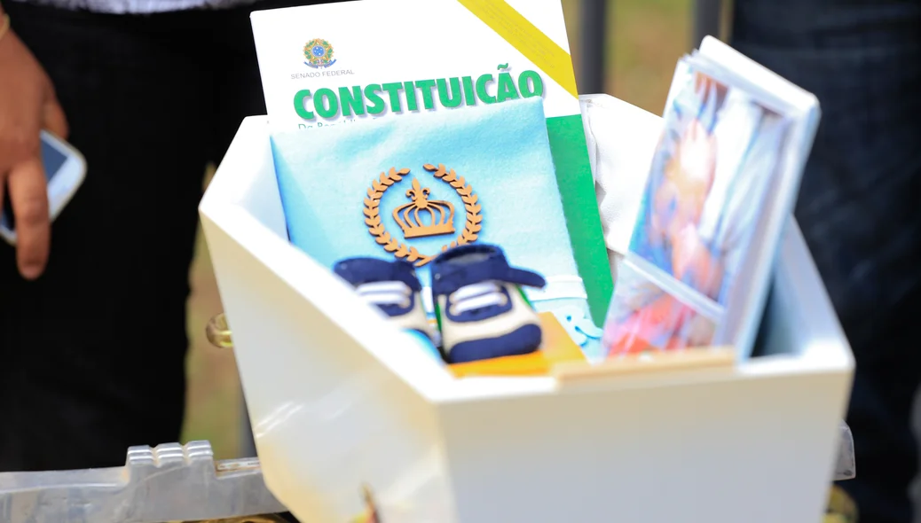 caixão de criança