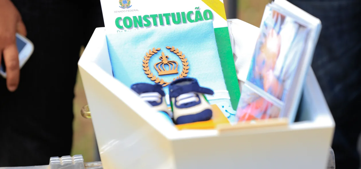 caixão de criança