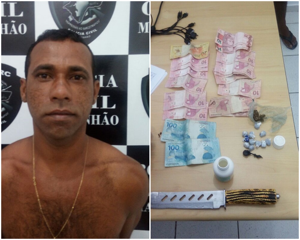 Francisco James foi preso por tráfico de drogas