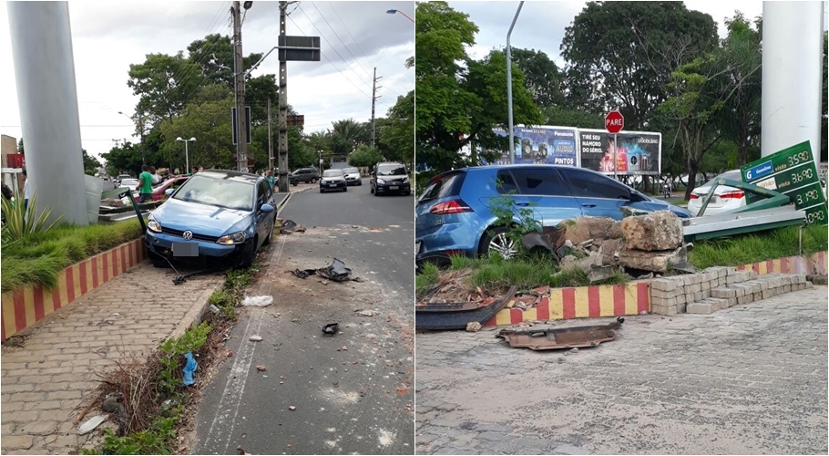 Acidente na zona leste de Teresina
