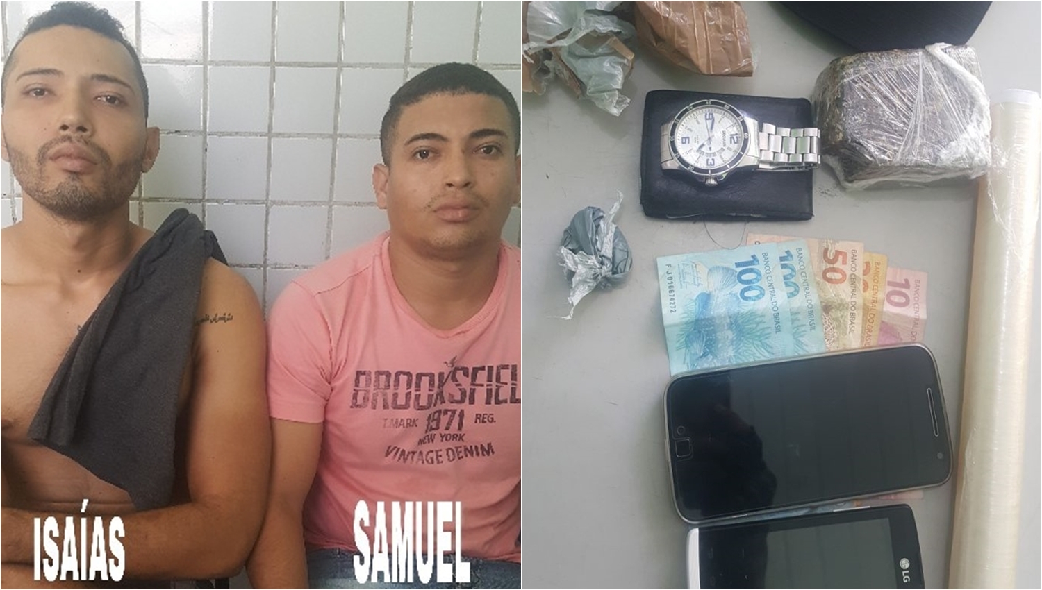 Indivíduos presos