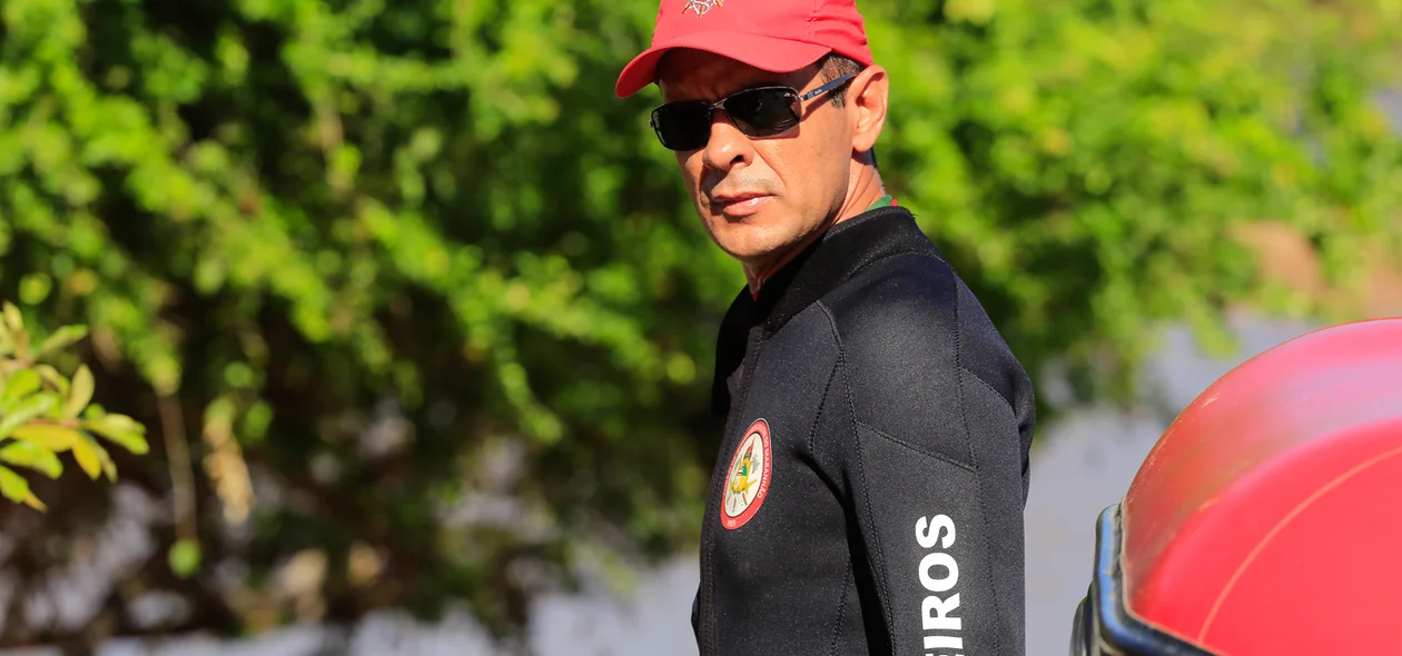 Tenente Aurinaldo, do Corpo de Bombeiros do Maranhão