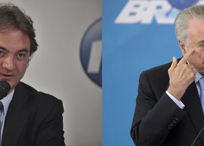 Joesley Batista e Michel Temer