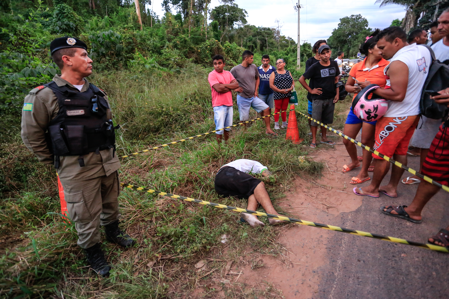 Outro bandido que foi  baleado e veio a óbito