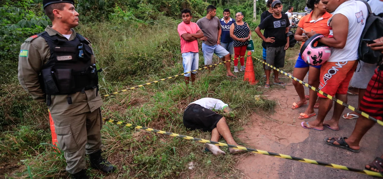 Outro bandido que foi  baleado e veio a óbito