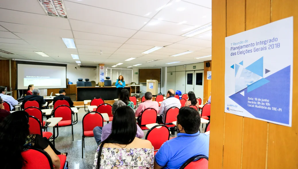 Planejamento integrado das eleições gerais 2018