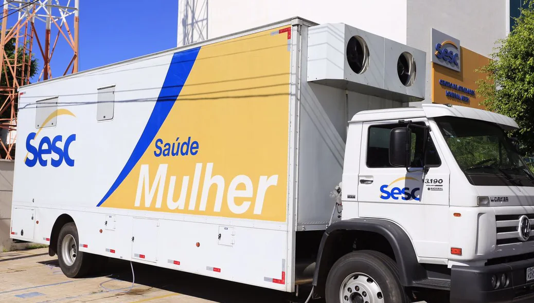 Unidade Móvel do Sesc Saúde Mulher está disponível em todo país