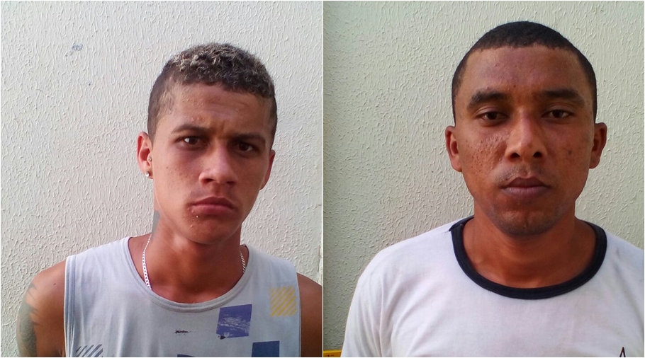 A dupla foi presa, no bairro Pierote, na cidade de União