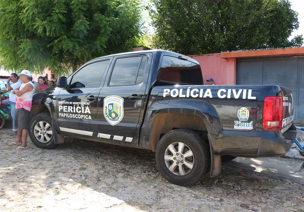 A Polícia Civil foi acionada para realizar perícia no local