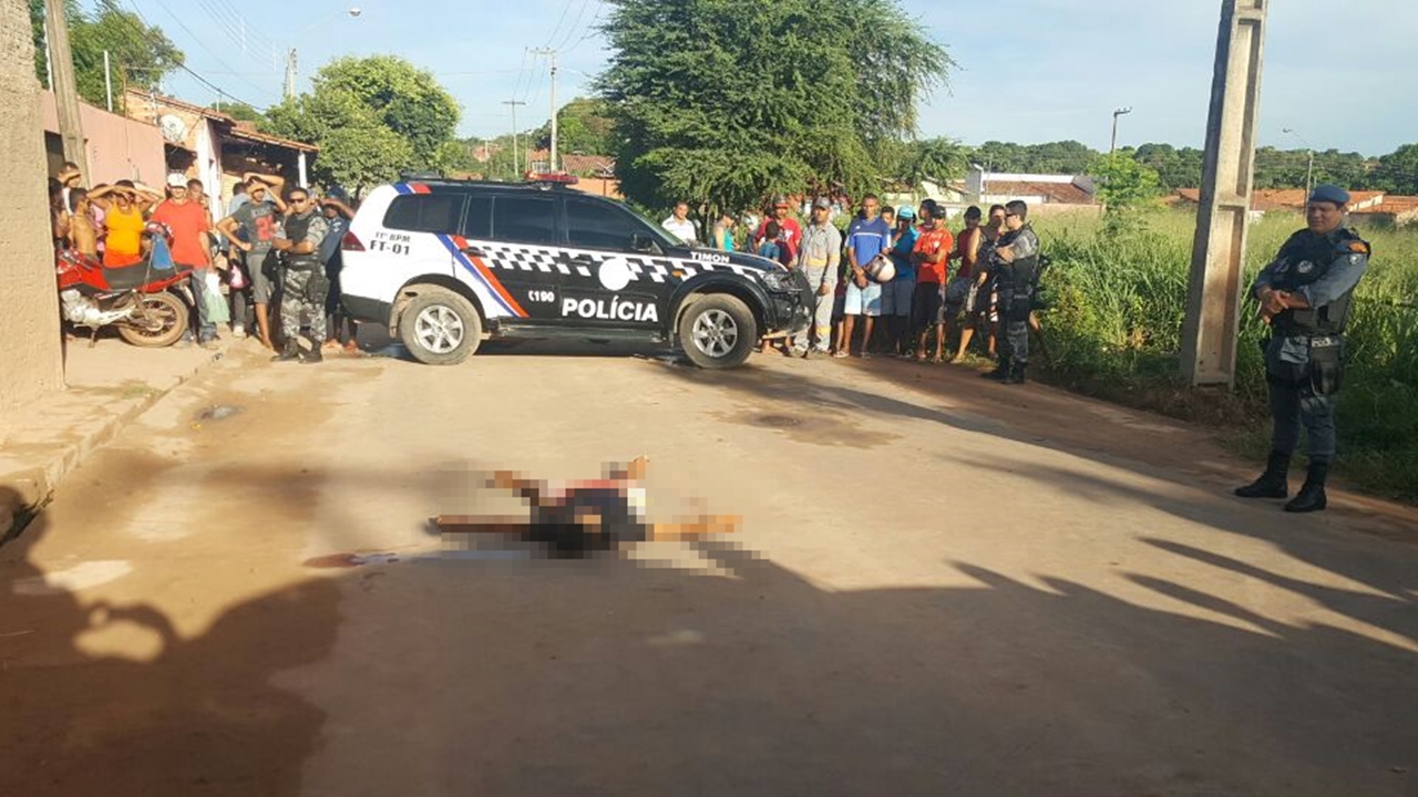 Assaltante baleado em Timon