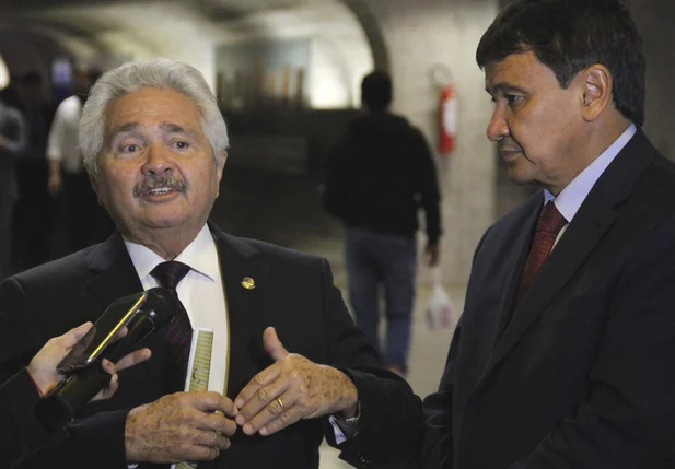 Elmano Férrer e Wellington Dias
