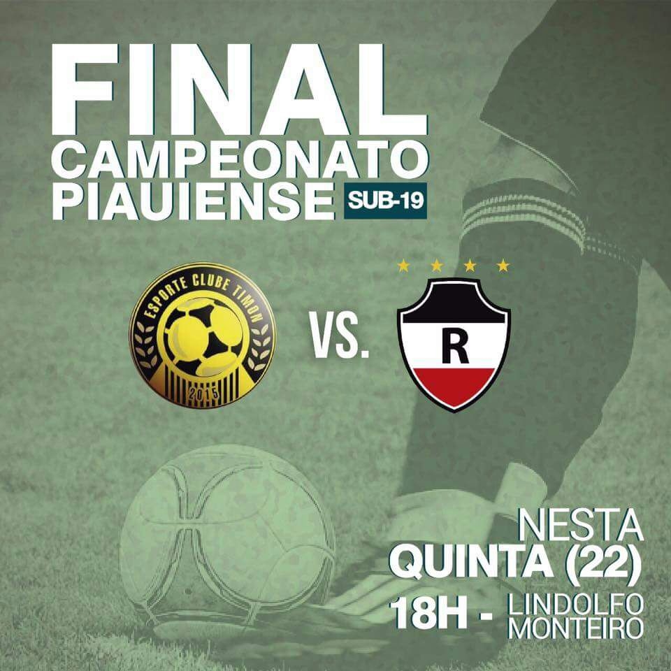 A partida entre River e Timon terá entrada franca para os torcedores