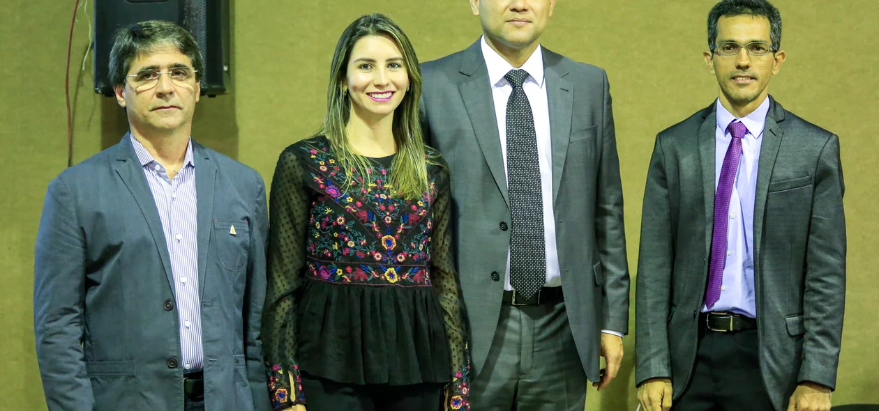 Delegado Marcos Lemos, Delegada Bruna Verena, Delegado Riedel Batista e Investigador Edelvan 