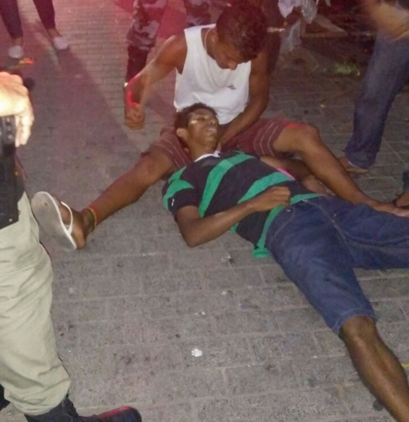 Jovem é morto na Praça Saraiva