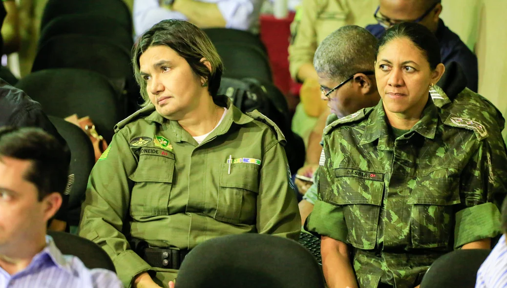 Policiais militares participaram do curso