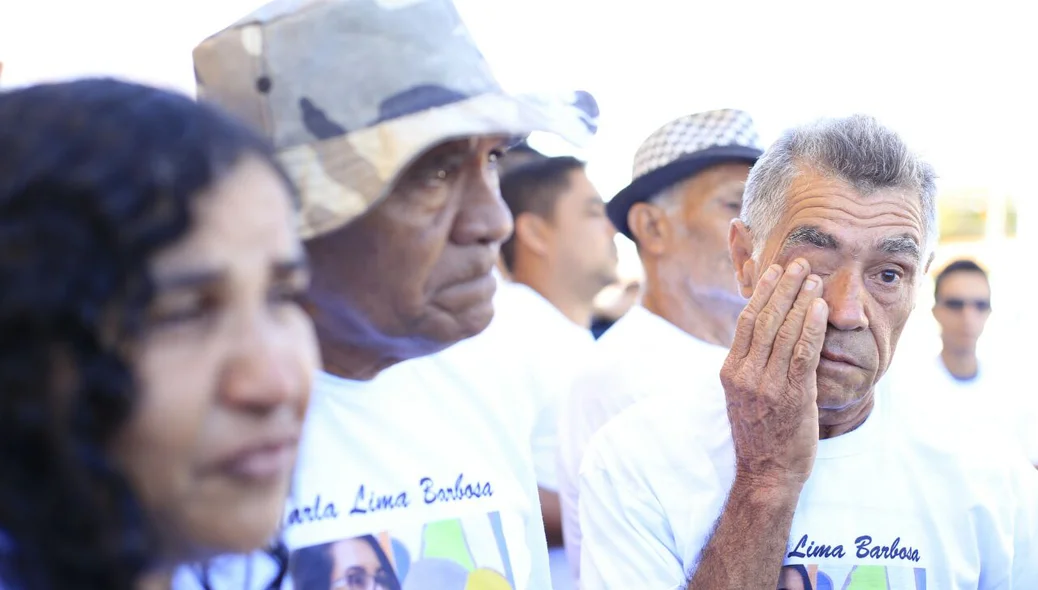 Familiares de Iarla emocionados