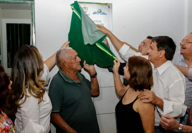 Wellington Dias inaugura Unidade Escolar João Marinho Ribeiro