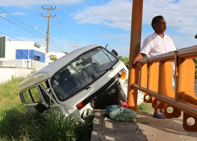 Motorista dormiu no volante