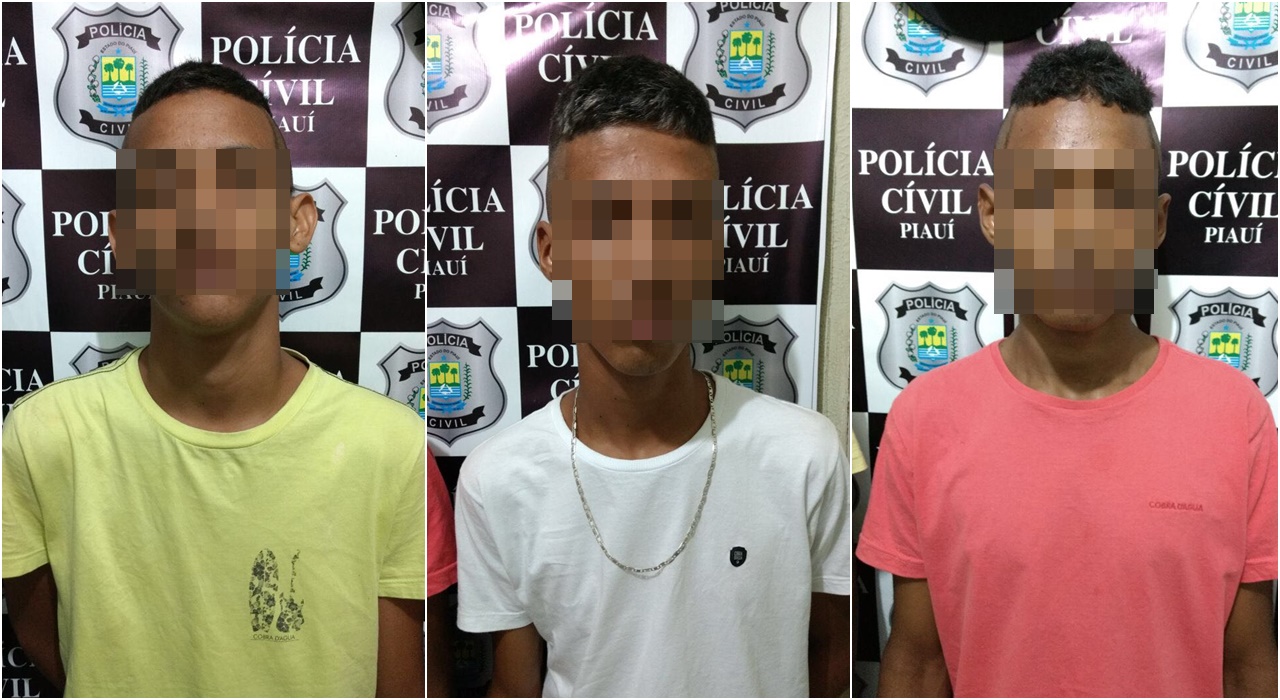 Menores apreendidos