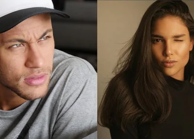 Neymar e modelo Caroline Caputo 