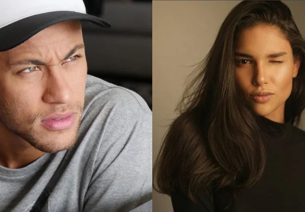 Neymar e modelo Caroline Caputo 