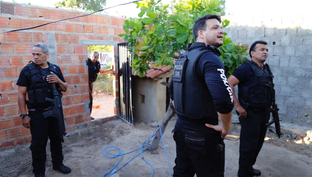 A prisão foi feita dentro da própria penitenciária de Parnaíba