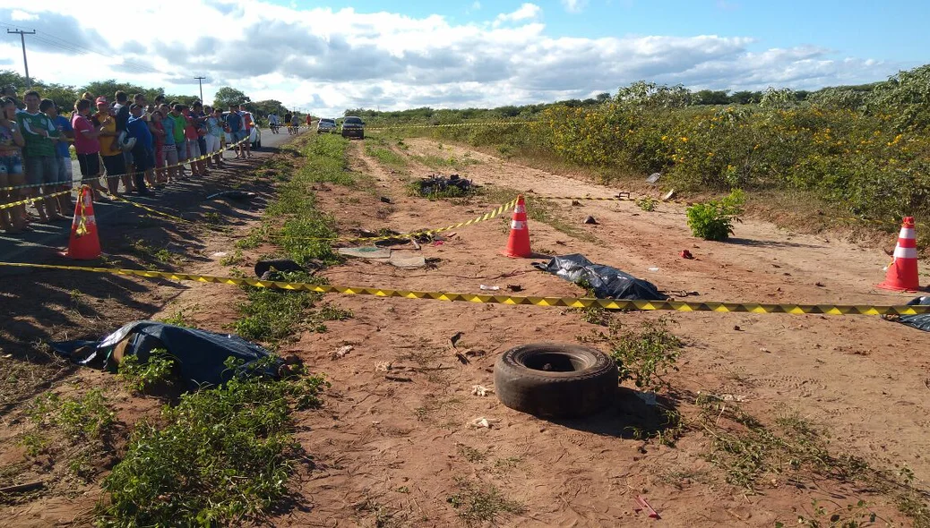 Polícia Civil fez o isolamento da área